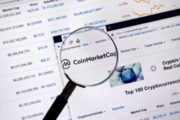 CoinMarketCap показывает массовый обвал котировок криптовалют