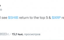 В следующем бычьем цикле SHIB обещают возврат в топ-5 криптовалют