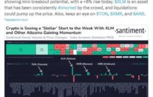 Stellar демонстрирует потенциал прорыва на фоне шортов трейдеров
