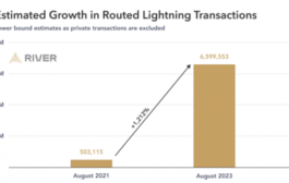 За 2 года пропускная способность Lightning Network биткоина выросла на 1212%
