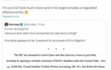Венчурный капиталист раскритиковал Binance за ненадлежащую бухгалтерию